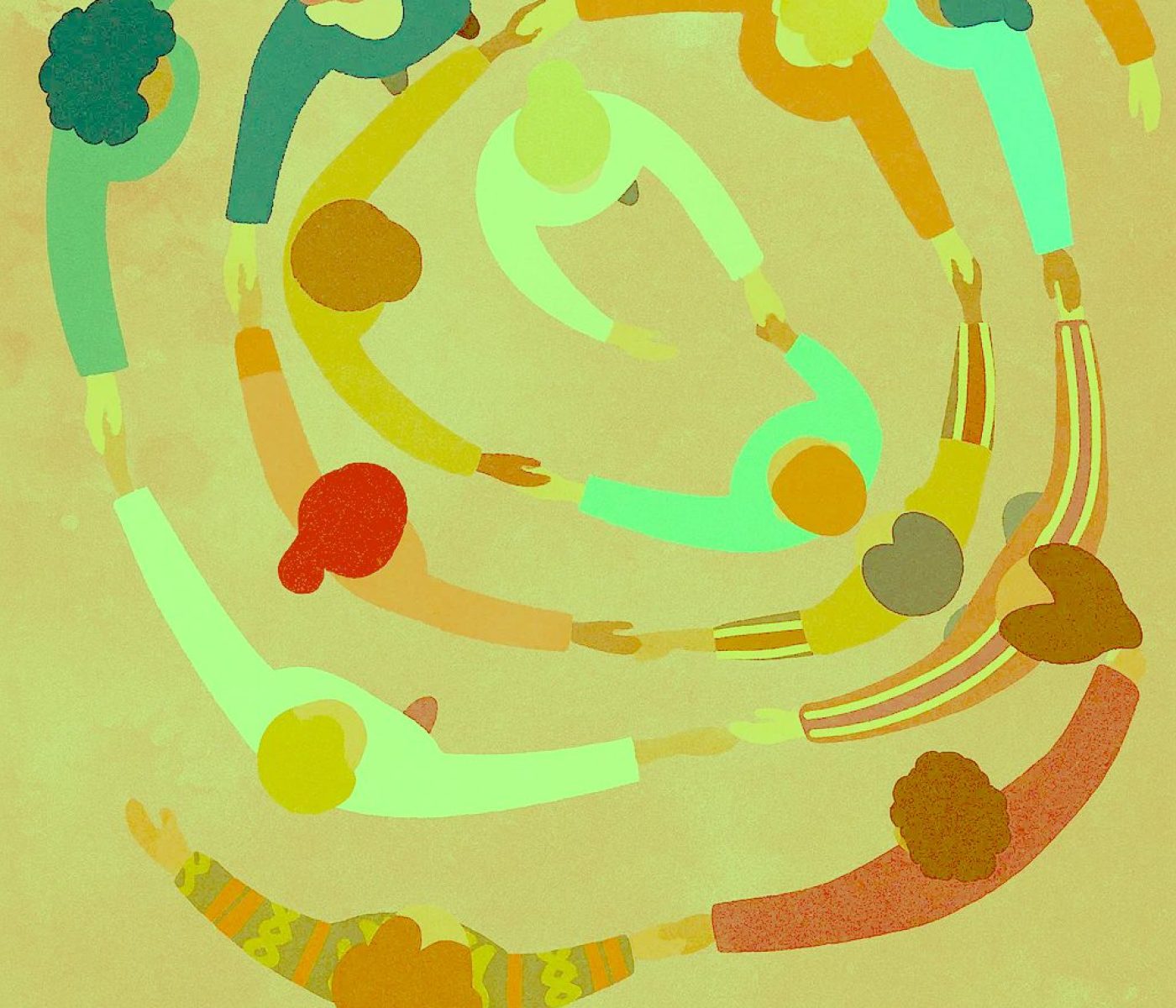 WIr-Klang KI Image Tanz grün