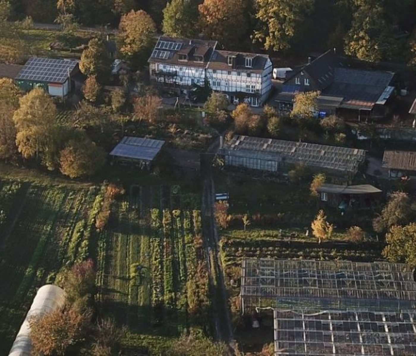 Luftaufnahme des Örkhofes